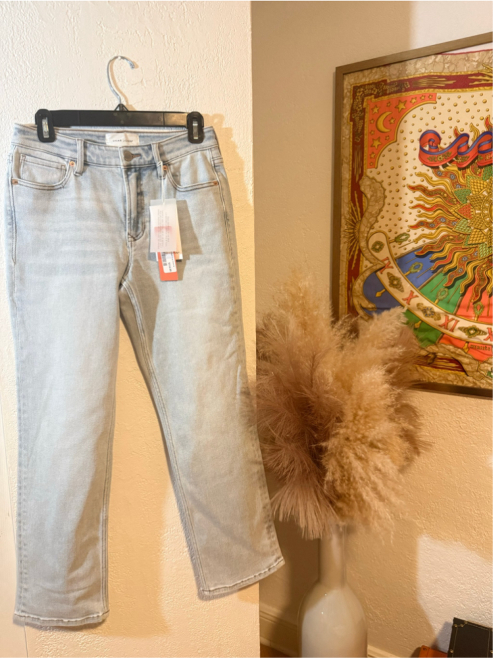 ✨ NWT Dear John Anika Mid Rise Straight Leg Jeans, size 25